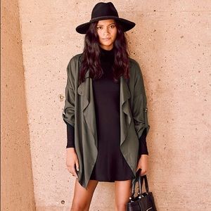 Lulus Olive Green Jacket
